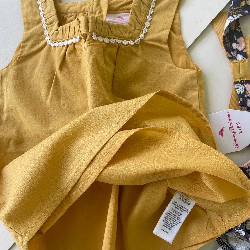 NEW Tommy Bahama Kids 3 pc Shorts set Girls 3T - Picture 8 of 12